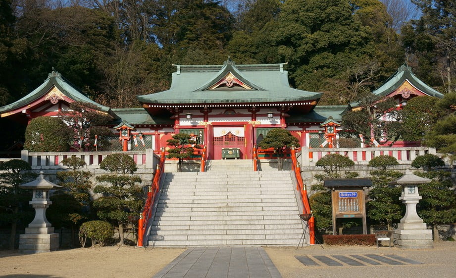 この観光コースの見どころ【その3】「足利織姫神社」